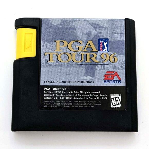 Sega Genesis Lot Sonic Spinball Golf PGA Tour 96 Hedgehog Golf Tested Working - Picture 3 of 10